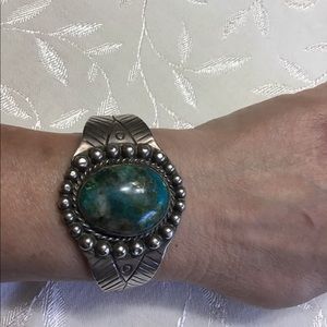 Vintage Navajo Sterling Royston Turquoise